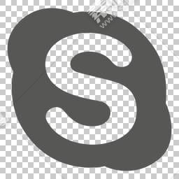 Skype Logo 2 免抠素材下载 图片id 图标元素 Png素材 素材宝scbao Com