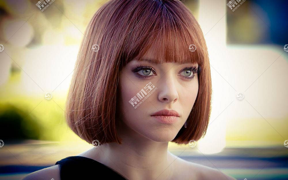 人,面对,美女,绿眼睛,及时,阿曼达塞弗里德,赤褐色的头发,演员180