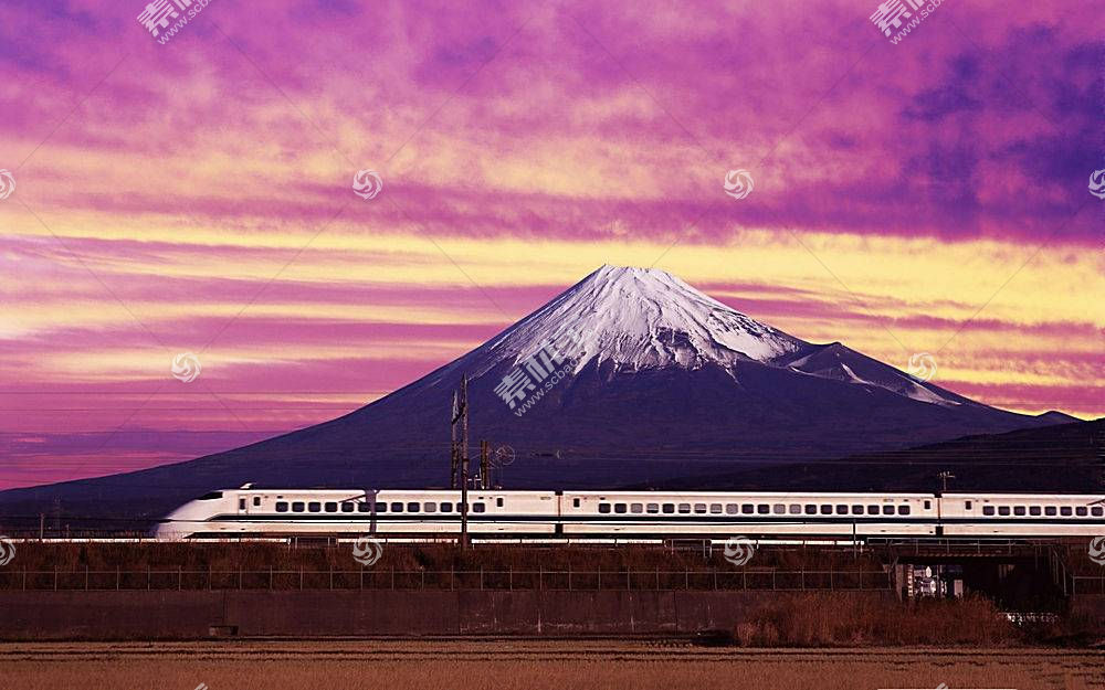 车辆 火车 增加 富士山 富士山 日本 壁纸 高清壁纸图片下载 图片id 汽车壁纸 高清壁纸 素材宝scbao Com