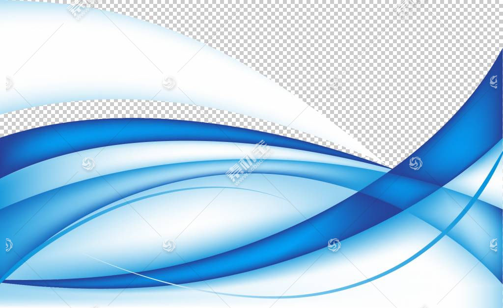 蓝色抽象艺术曲线欧几里得,创意名片抽象曲线线png剪贴画角度,文图片图片
