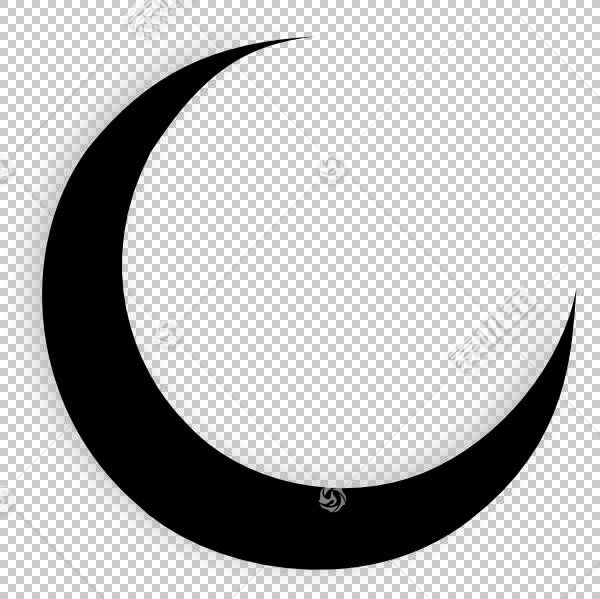 新月圈白色图案 新月和星星的png剪贴画黑色 黑色和白色 新月 新免抠素材下载 图片id 其它元素 Png素材 素材宝