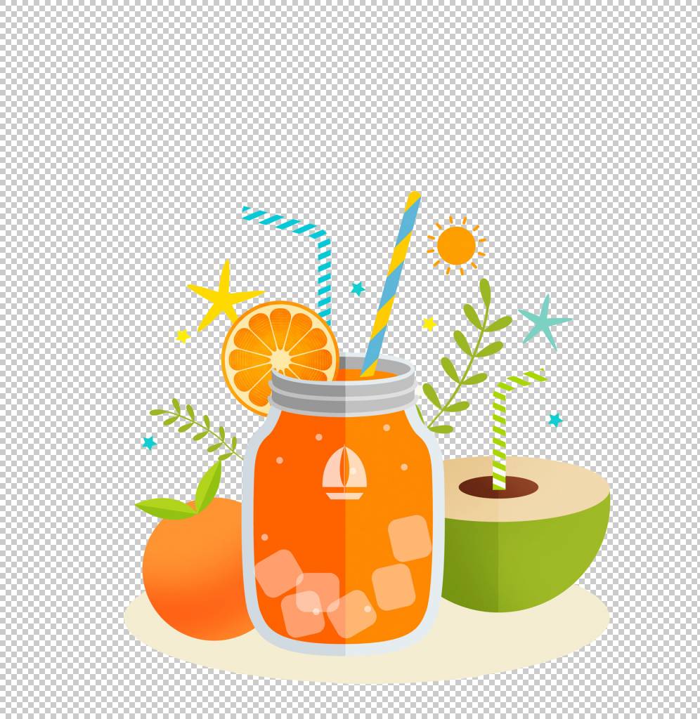 果汁,水果,食物,瓶子,卡通,海报,橙色,喝酒,橙汁饮料,果汁,橙汁,图片