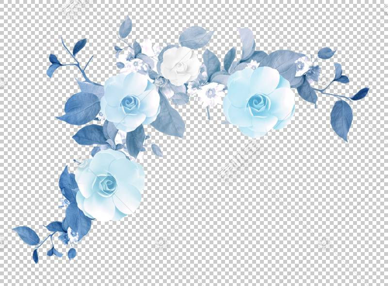 花1080p 蓝色花边框纹理 蓝色和白色玫瑰png Clipart边框 蓝色 电免抠素材下载 图片id 免抠花卉 免抠素材 淘图网
