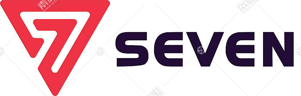 数字7抽象图标logo设计矢量图片 图片id Logo设计 标志图标 矢量素材 素材宝scbao Com