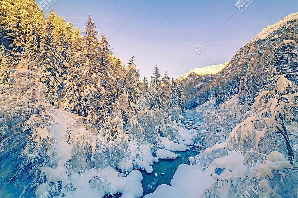 地球 冬天的 森林 树 河 雪 壁纸 高清图片下载 素材id 风景图片 高清图片 易图宝yitubao Com