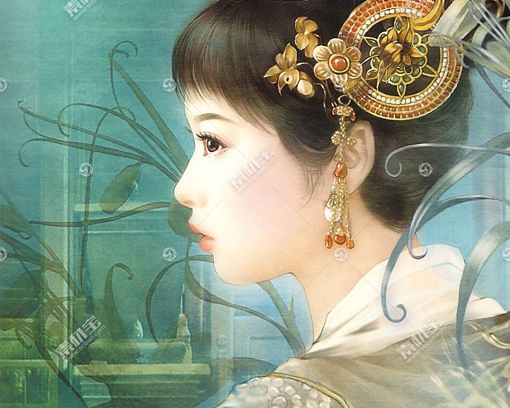 这 古老的 中国的 美人 壁纸 8 图片素材 图片id 其它壁纸 高清壁纸 淘图网taopic Com