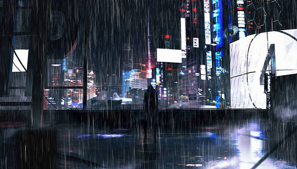 城市 夜晚 雨 未来主义的 壁纸 图片素材 图片id 其它壁纸 高清壁纸 淘图网taopic Com